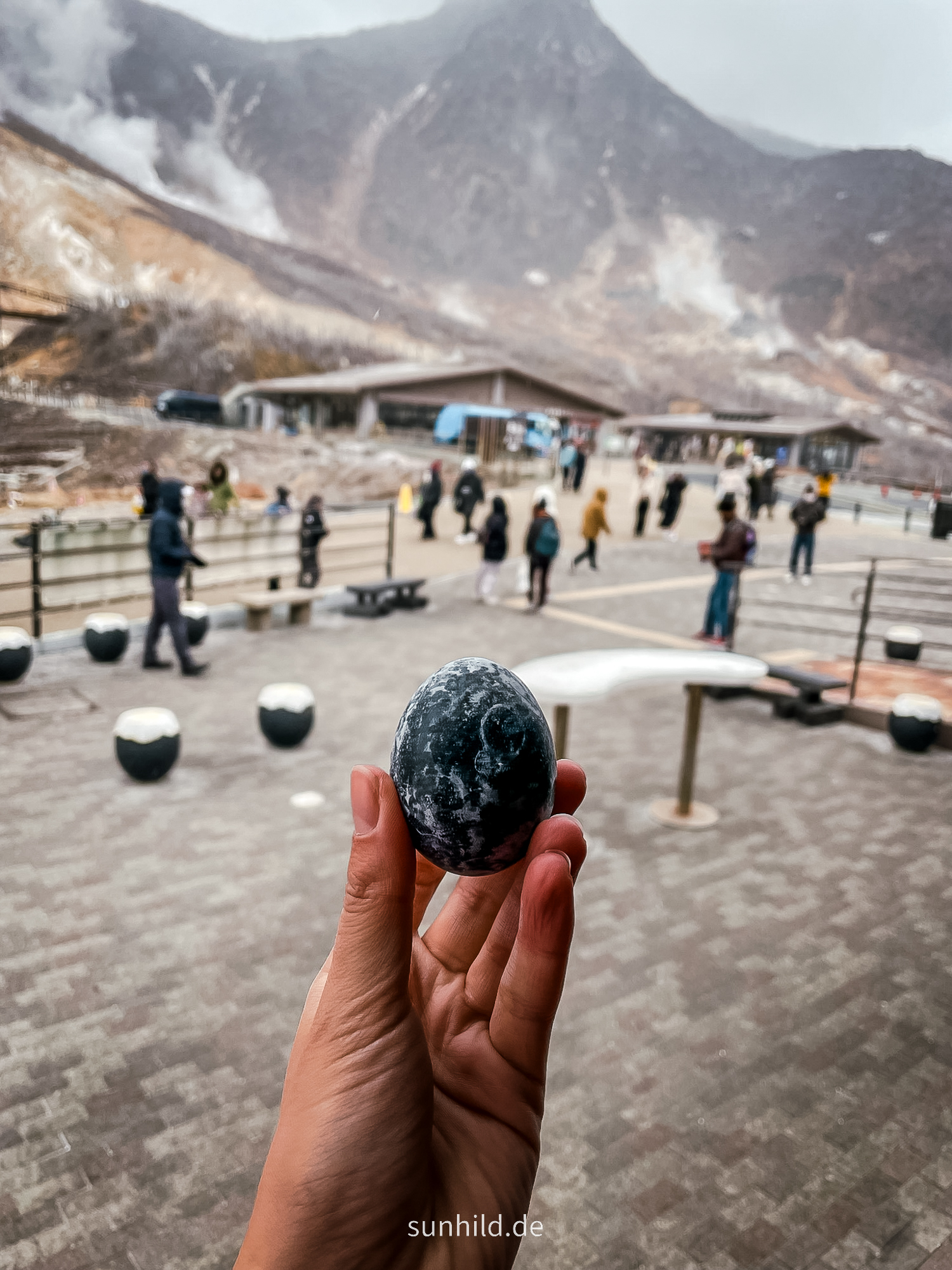 hakone, gora, japan, japan backpacking guide für 3 wochen, black egg