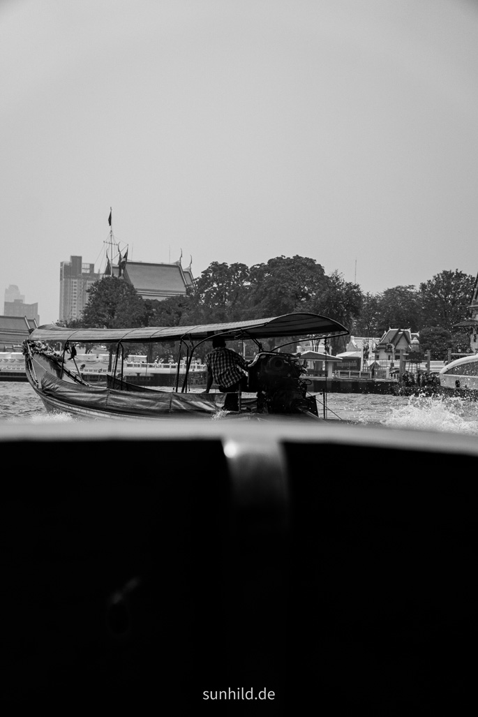 Flussfahrt in Bangkok, Thailand<br />
Reiseblog sunhild.de