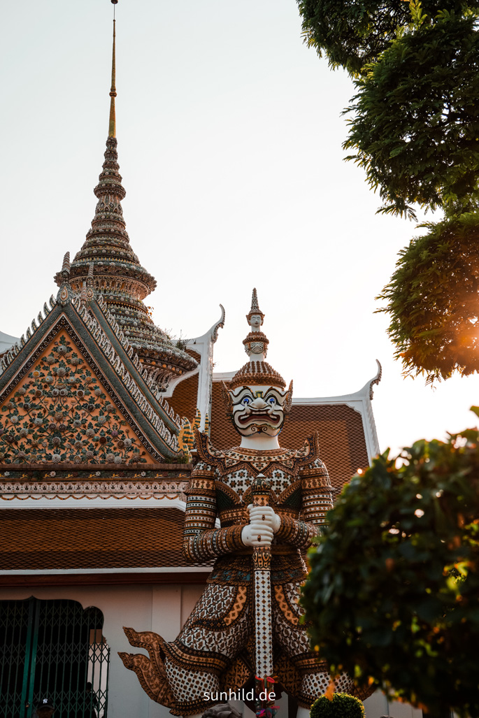 Wat Arun Tempel, Bangkok, Thailand Reiseblog sunhild.de